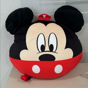 NWT: Mickey Mouse Plush Backpack